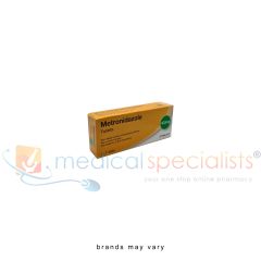 Metronidazole 400mg box of 21 tablets